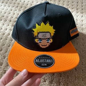 NWT Naruto Shippuden flat bill hat